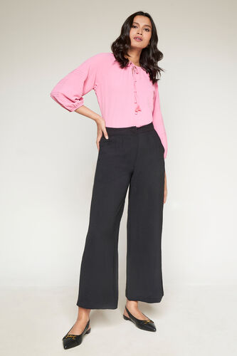 Rose Pink Solid Straight Top, Rose Pink, image 4
